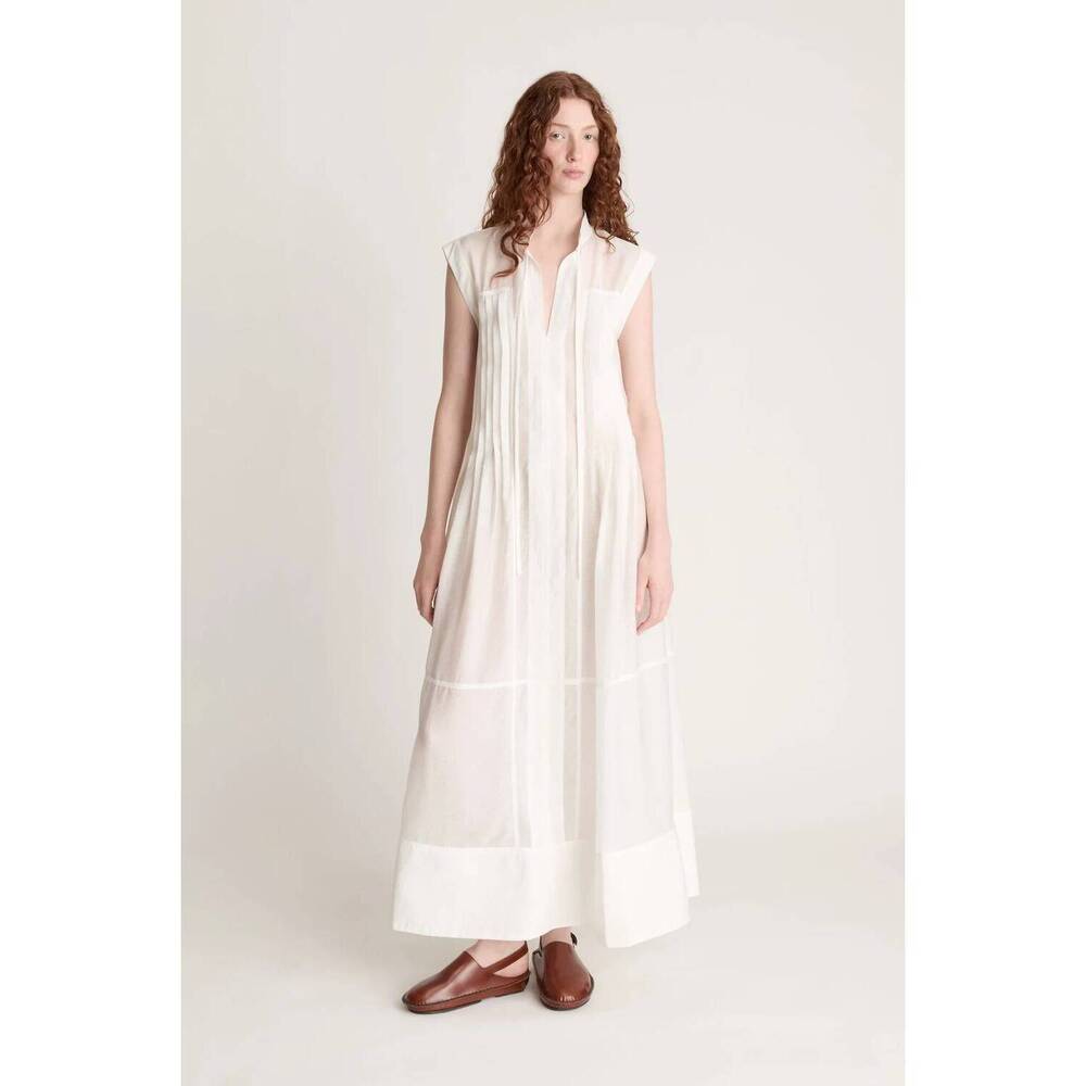 NEW LEE MATHEWS ondine maxi dress in natural